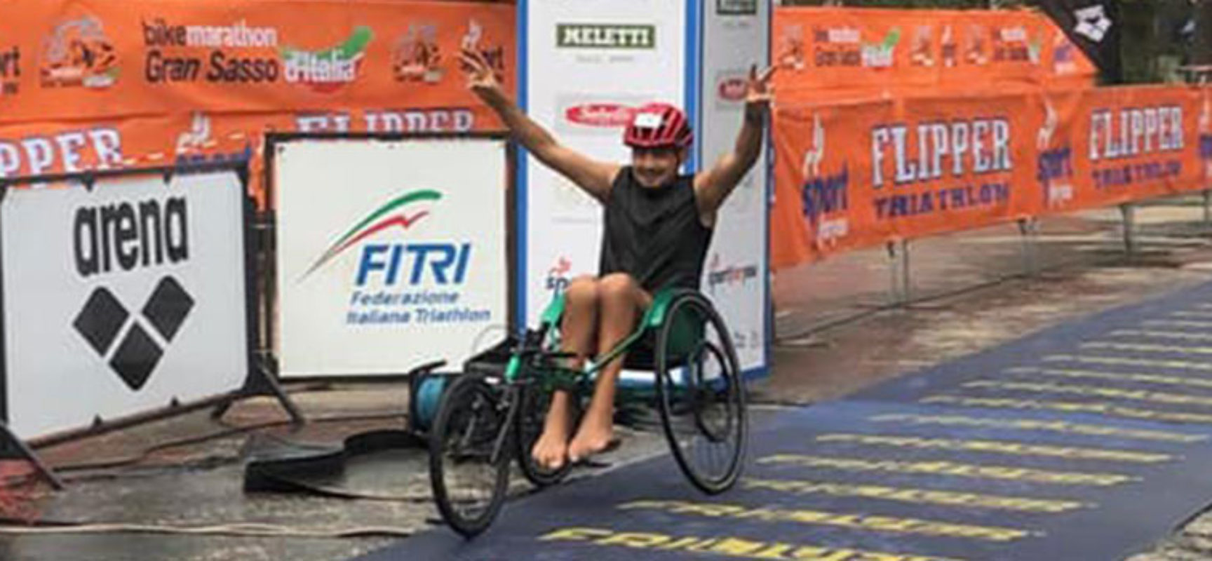 Mauro Preziosa medaglia di bronzo ai Campionati Italiani di Paratriathlon