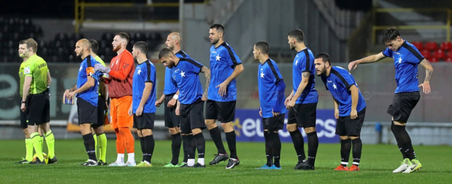 Bisceglie calcio, slitta l’orario del match contro il Catania