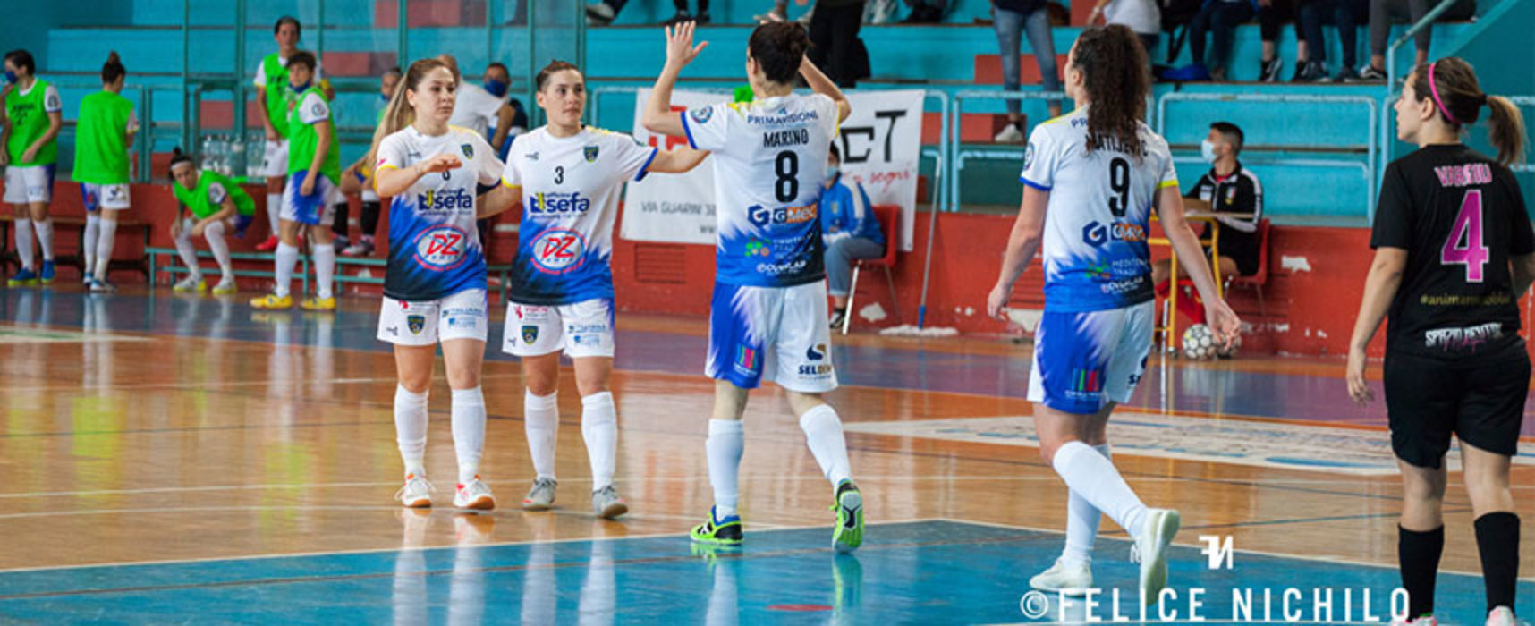 Il Bisceglie Femminile vince il recupero contro il Futsal Cagliari
