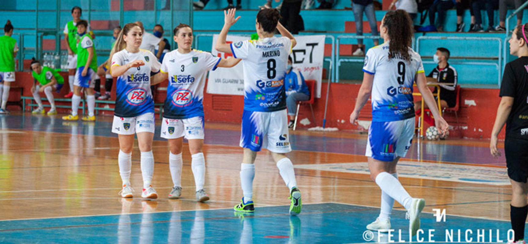 Il Bisceglie Femminile vince il recupero contro il Futsal Cagliari