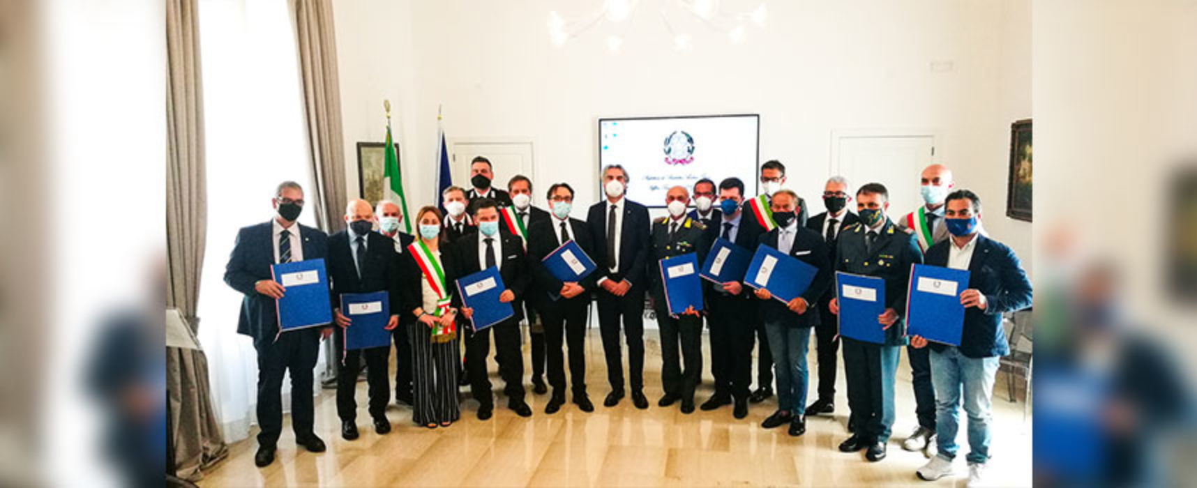 Onorificenze al Merito della Repubblica Italiana a otto Cittadini Biscegliesi / FOTO