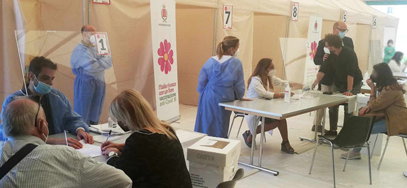 Campagna vaccinale anti-Covid procede a ritmi elevati in Puglia