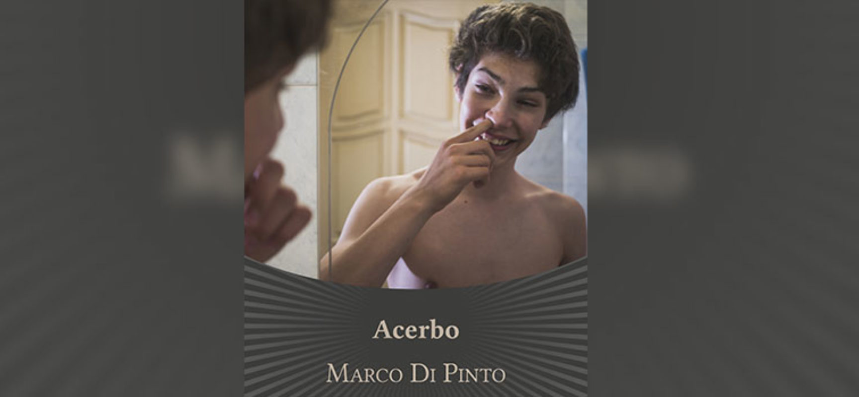 “Acerbo”: il biscegliese Marco Di Pinto presenta il suo nuovo romanzo