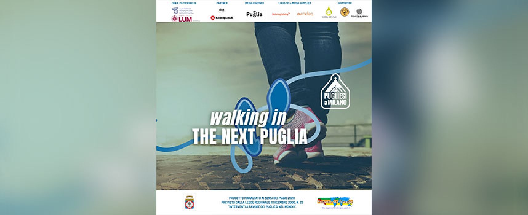 Azienda biscegliese a supporto del progetto “Walking in the next Puglia”