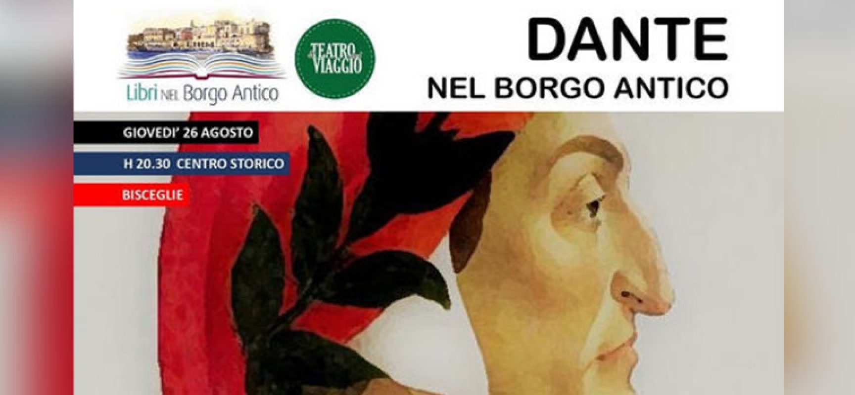 Al via “Libri nel Borgo Antico”, si parte con uno spettacolo itinerante dedicato a Dante