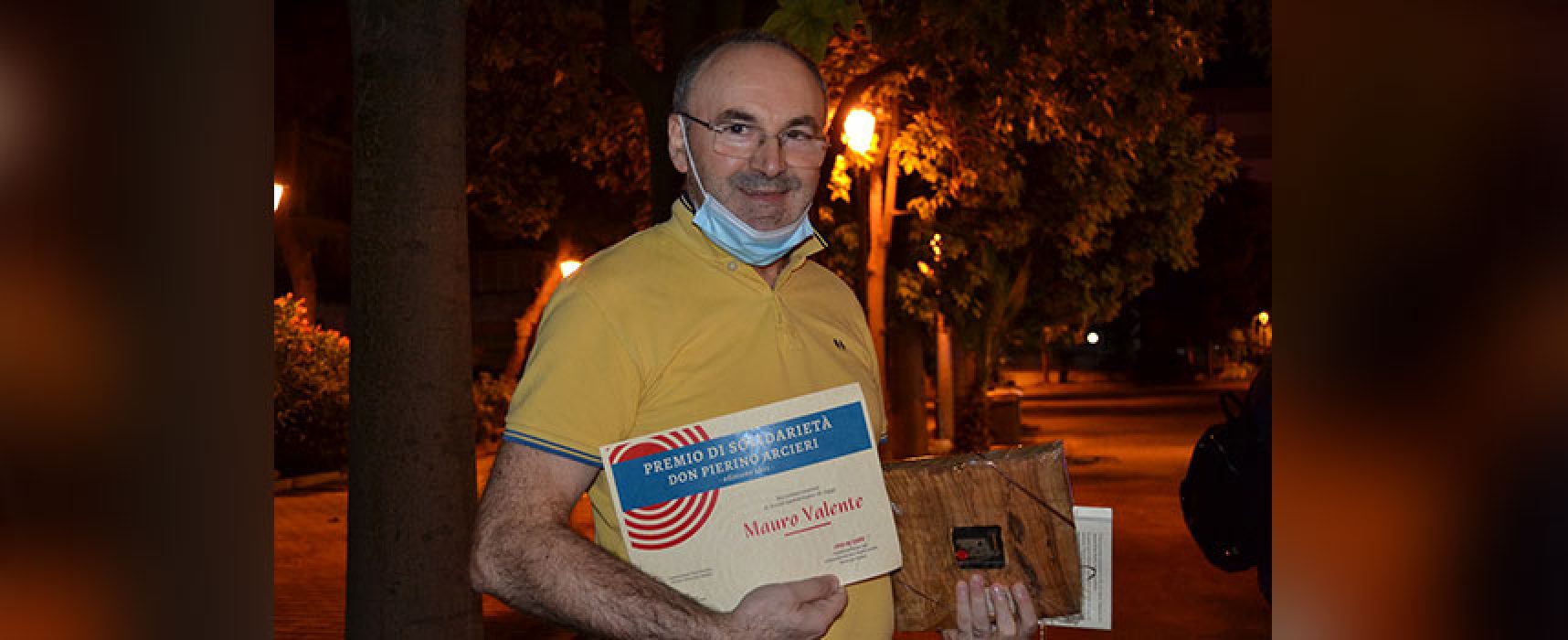 A Mauro Valente il “Premio di Solidarietà don Pierino Arcieri”