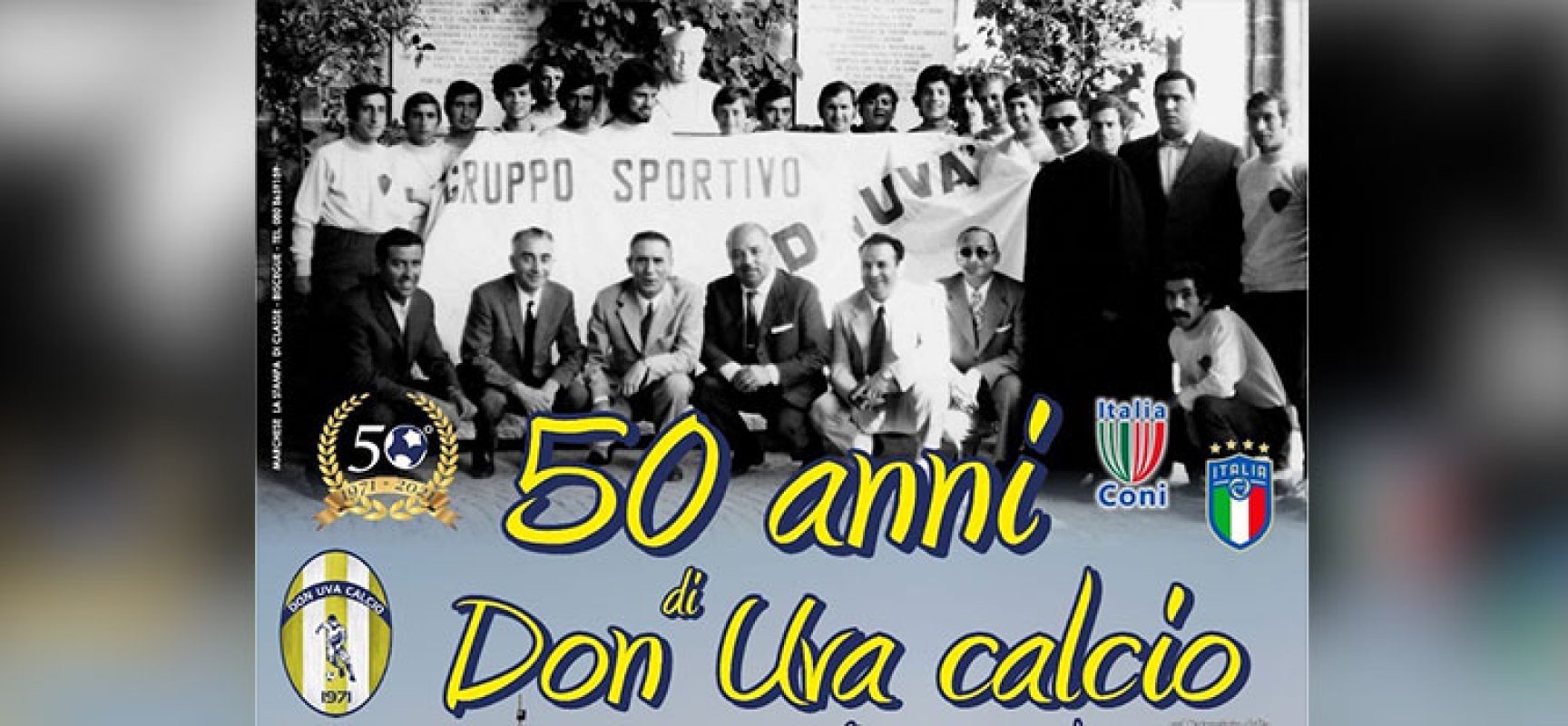 Il Don Uva Calcio compie 50 anni, oggi giornata di eventi celebrativi / PROGRAMMA