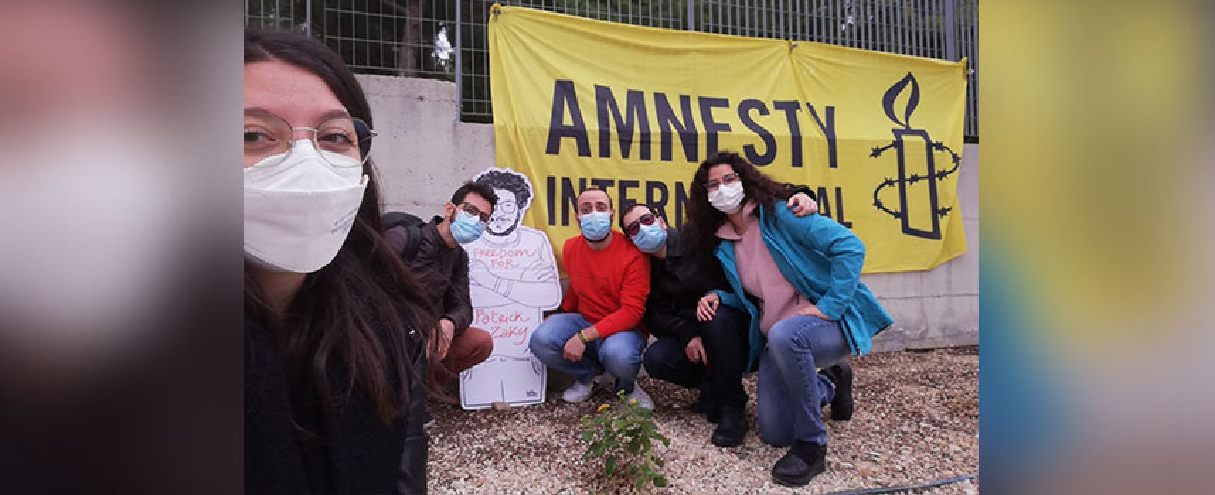 Piantate a Bisceglie le lantane per i 60 anni di Amnesty International
