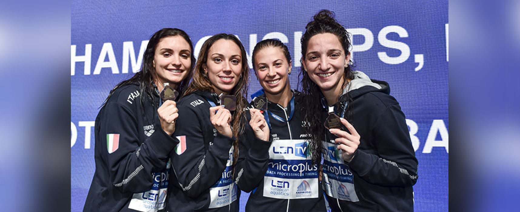 Europei nuoto in vasca corta, Elena Di Liddo conquista il bronzo con la staffetta mista femminile