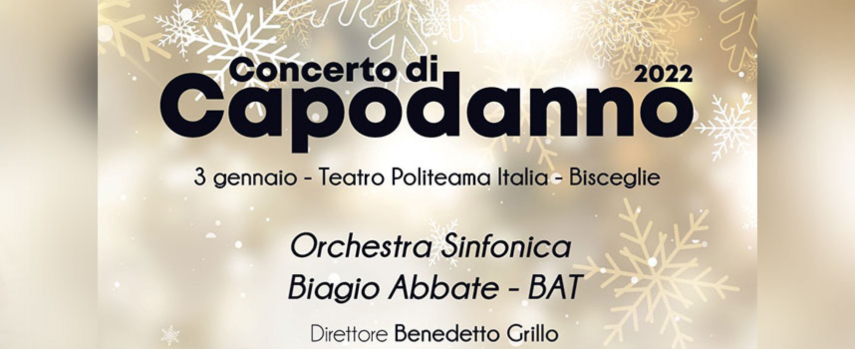 Orchestra Provincia Bat a Bisceglie per il Concerto di Capodanno