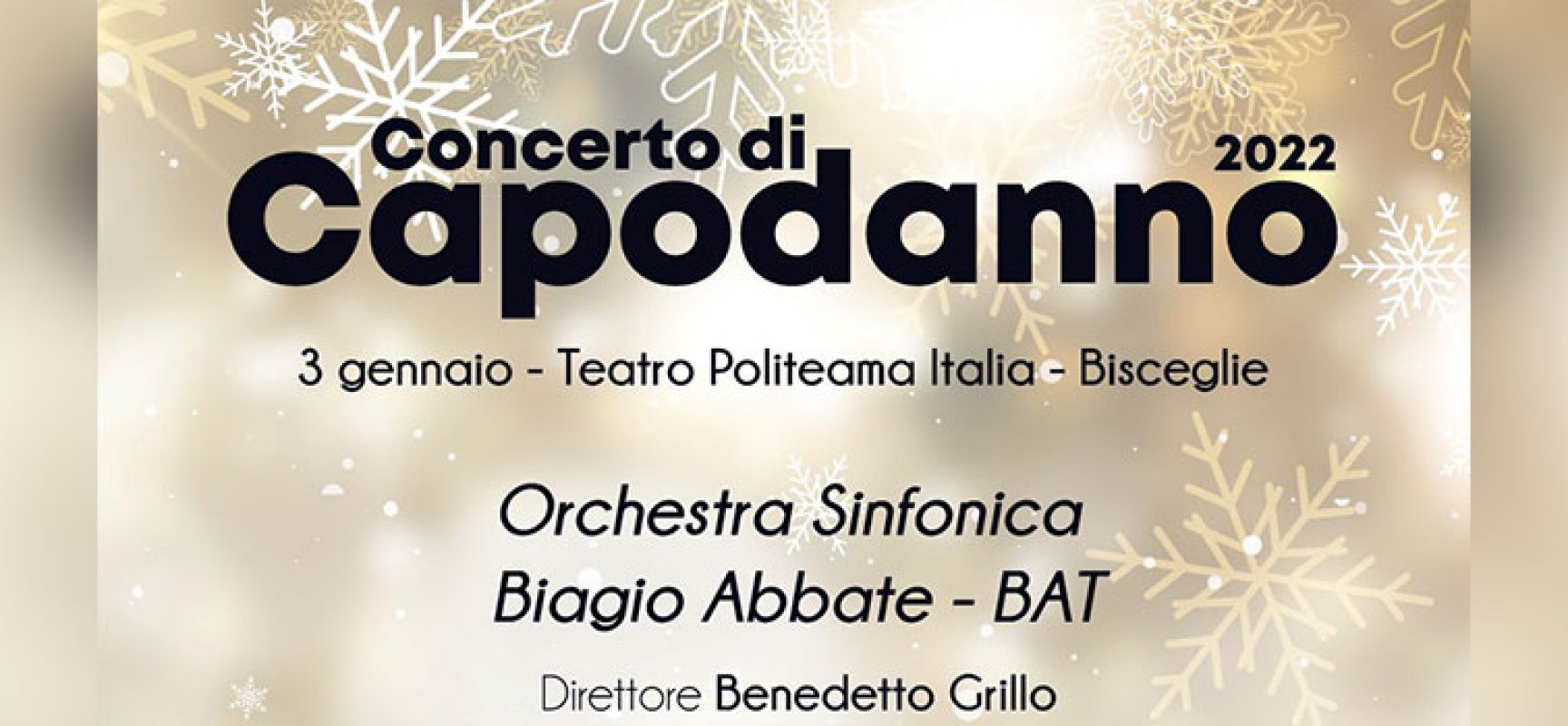 Orchestra Provincia Bat a Bisceglie per il Concerto di Capodanno