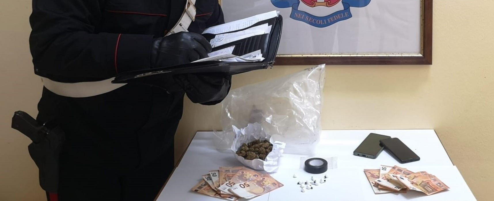 Carabinieri di Bisceglie arrestano 34enne in possesso di tredici dosi di cocaina