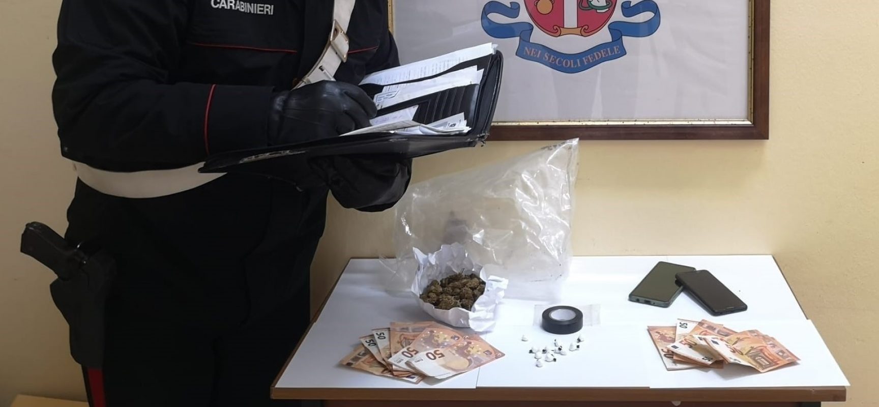 Carabinieri di Bisceglie arrestano 34enne in possesso di tredici dosi di cocaina