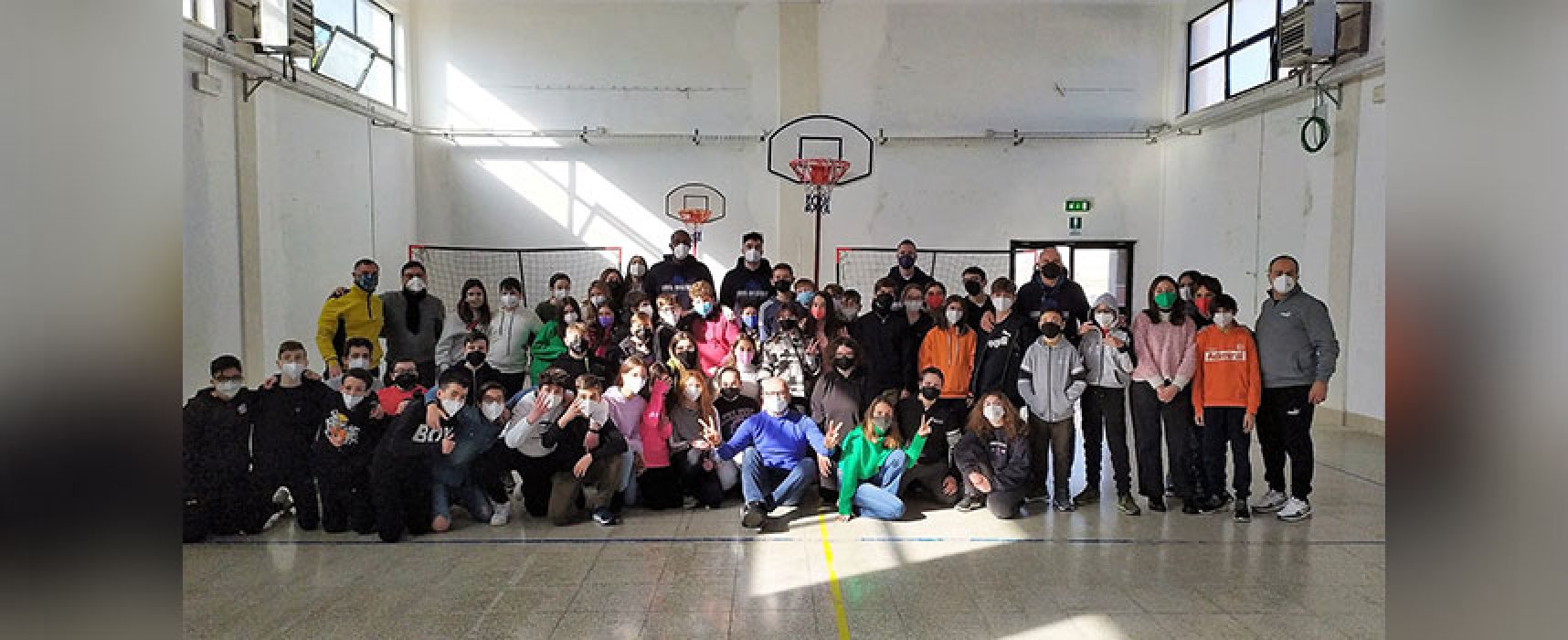 Lions Bisceglie a scuola per incontrare gli studenti della “Riccardo Monterisi” / FOTO