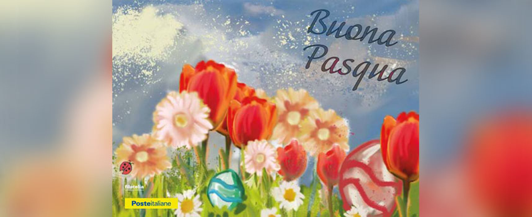 Poste Italiane: in sede di Bisceglie la speciale cartolina filatelica di Pasqua 2022