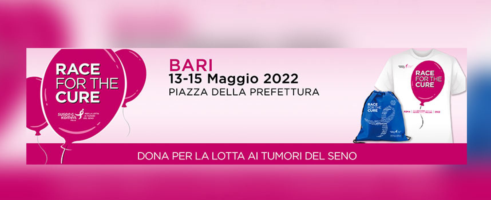 Race for The Cure 2022, si avvicina la tappa di Bari / INFO e ISCRIZIONE