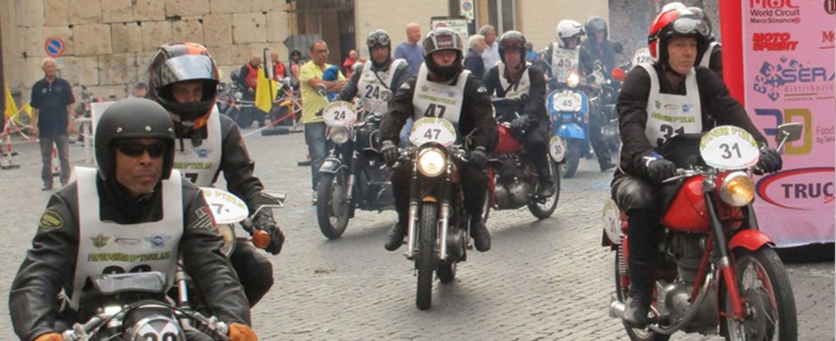 Rievocazione Storica del Motogiro d’Italia toccherà Bisceglie, INFO su chiusura traffico