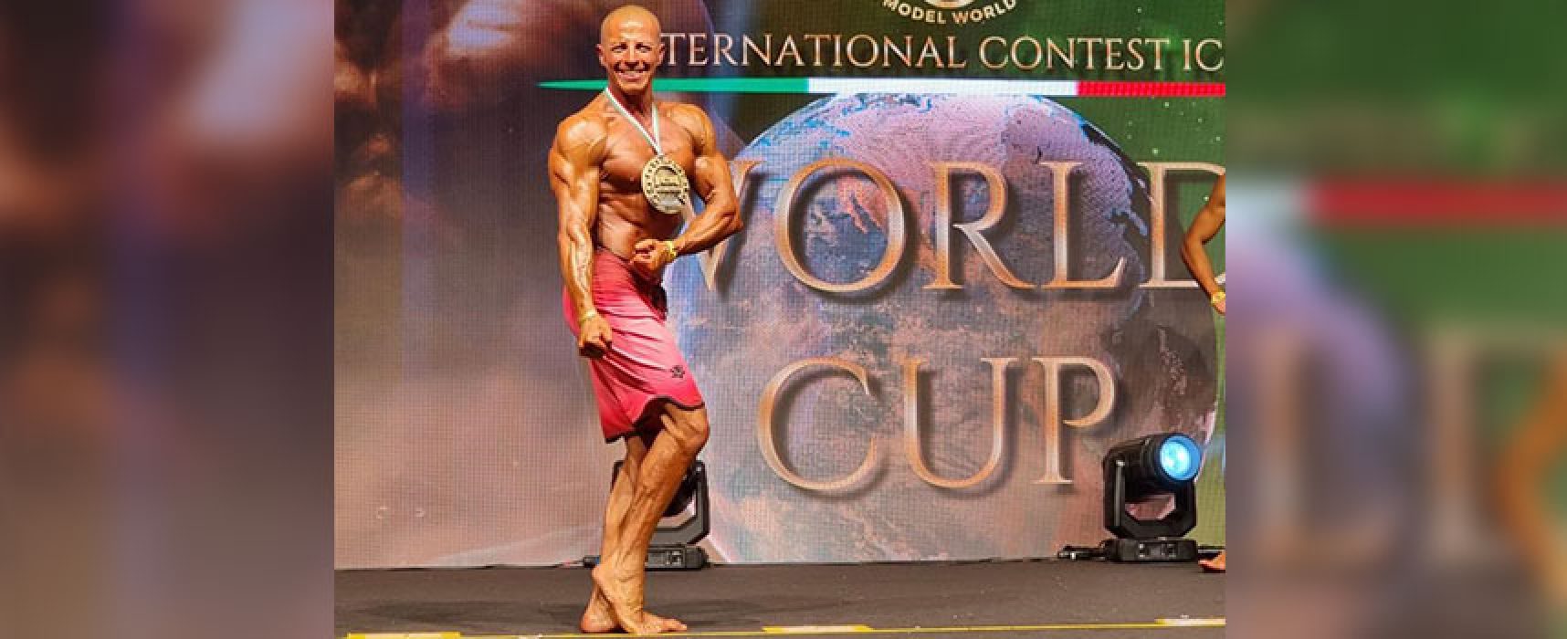 Il biscegliese Giovanni Di Liddo è campione del mondo al Rimini Wellness