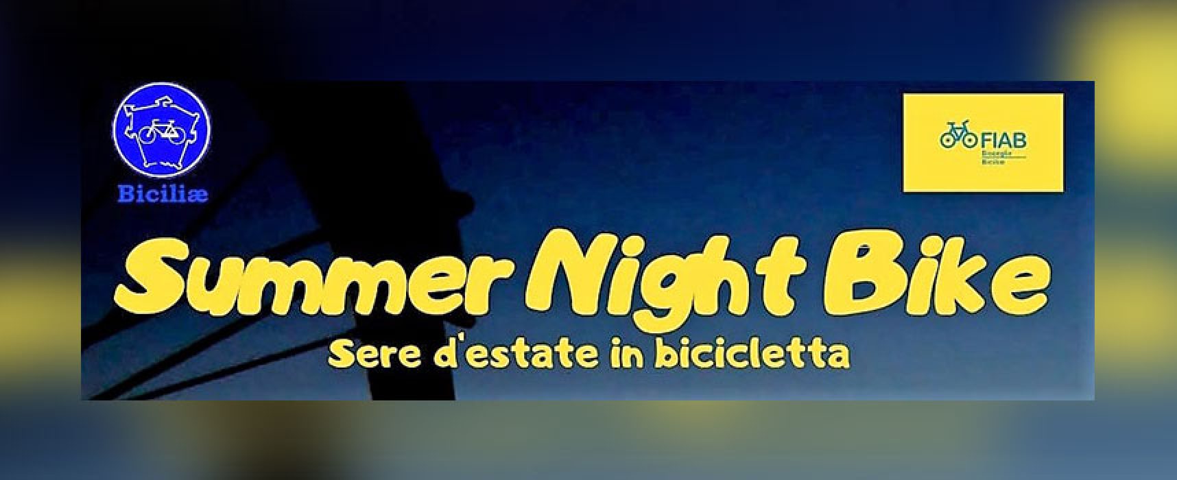 Nuovo appuntamento con la Summer Night Bike / DETTAGLI