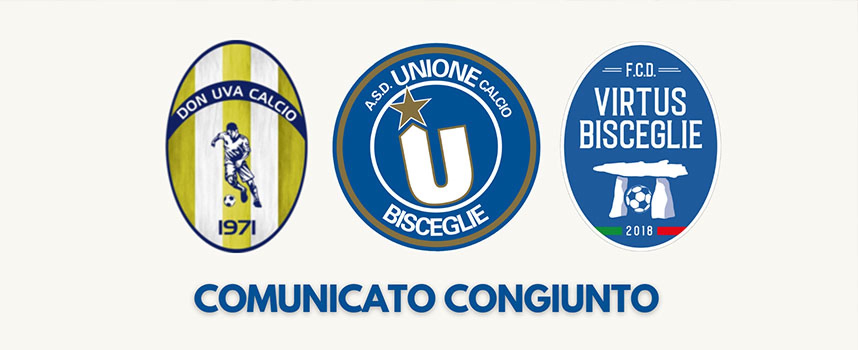 Don Uva, Unione Calcio e Virtus Bisceglie: nuova partnership a livello di settore giovanile