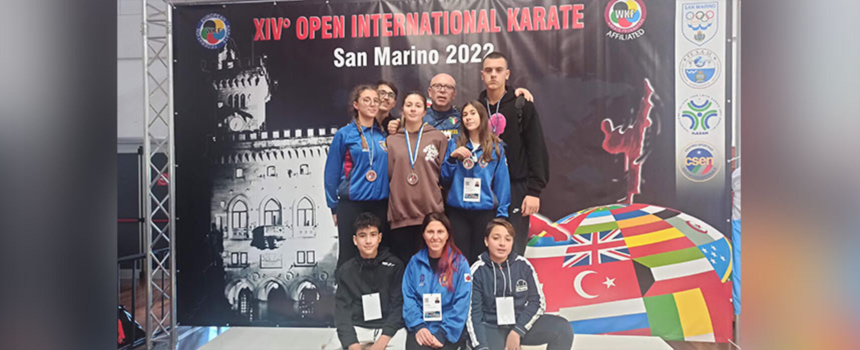 Karate, ottimi risultati a San Marino per il Gruppo Bersaglieri Bisceglie / FOTO
