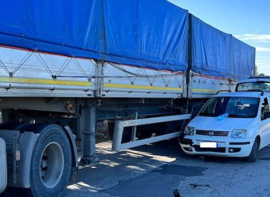 Incidente sulla provinciale Bisceglie-Andria: ferito un anziano