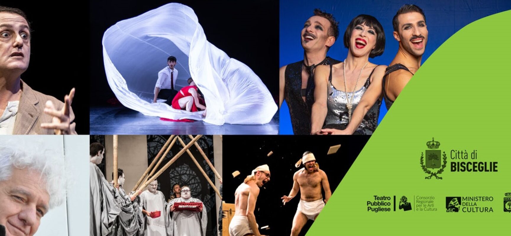 Stagione Teatrale 22/23: Pivetti, Buffa, Pasotti, Sassanelli nel programma biscegliese