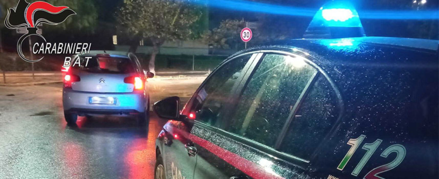 Bisceglie: Carabinieri sventano furto in centro di una auto di grossa cilindrata