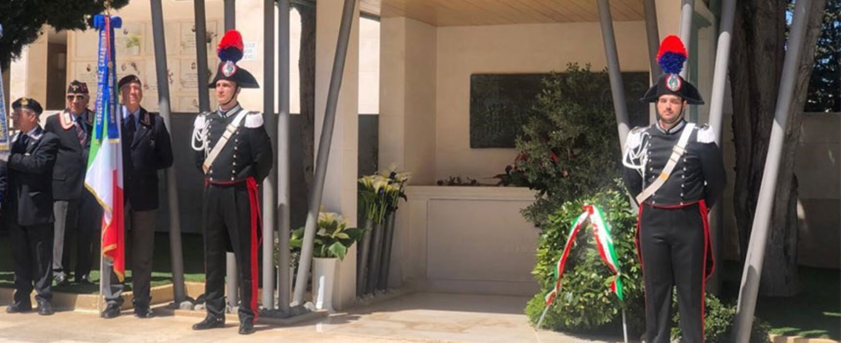 Oggi cerimonia in memoria del Maresciallo Aiutante dei Carabinieri Carlo De Trizio