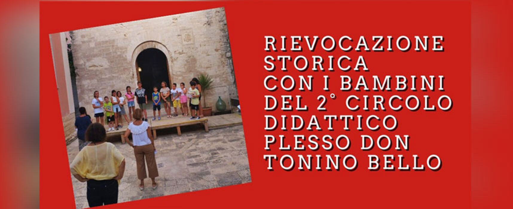 Tra Castello e Chiesa di Santa Margherita rievocazione storica inedita con 30 bambini