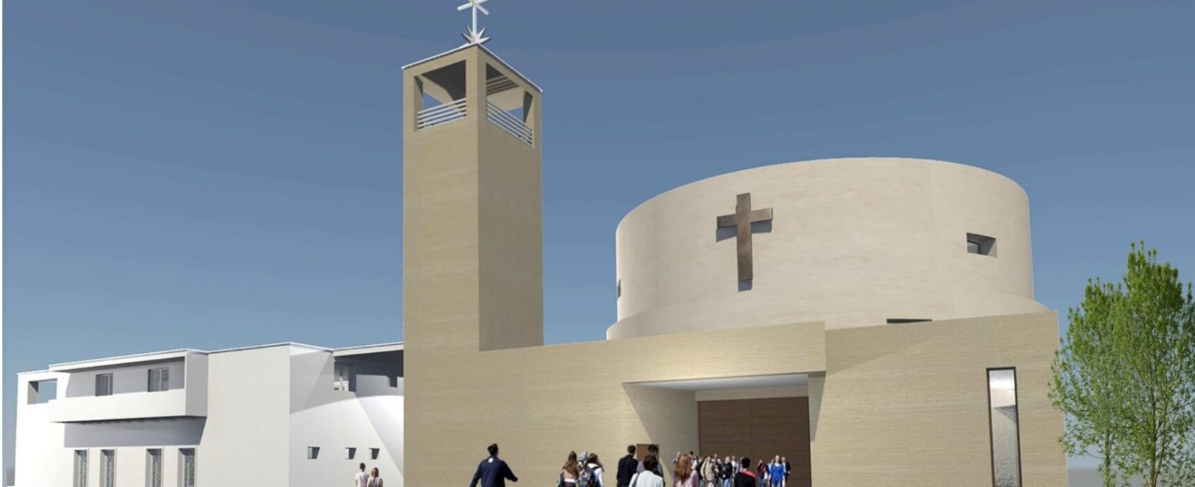Ufficiale la costruzione della chiesa Stella Maris, l’annuncio dell’Arcivescovo D’Ascenzo