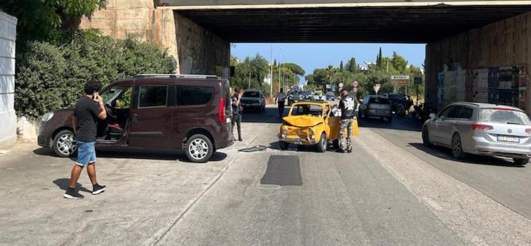 Incidente su via Sant’Andrea: un biscegliese trasportato in ospedale ad Andria