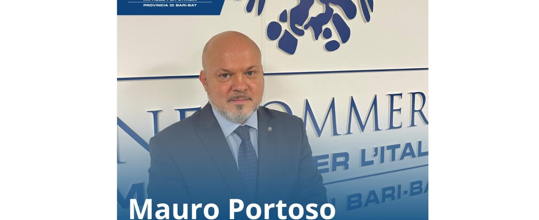 Confcommercio Bari-Bat: Portoso Direttore Generale, Carriera vice presidente
