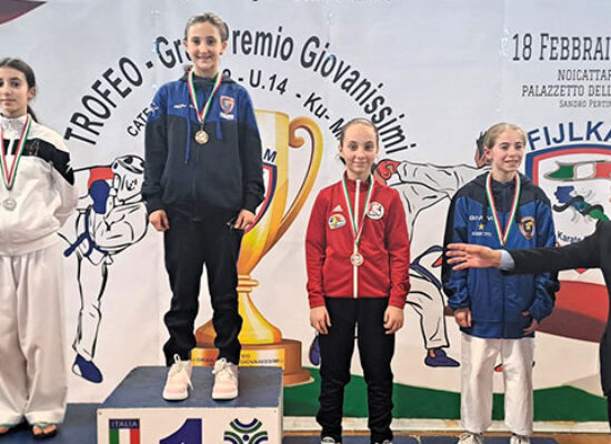 Madaglie di bronzo per i karateka biscegliesi in gara a Noicattaro
