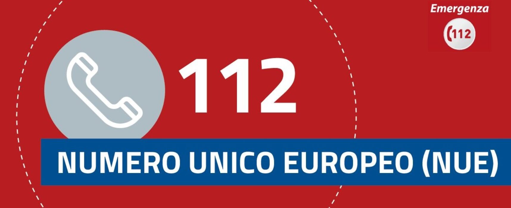 Numero Unico di Emergenza europeo 112, dal 16 aprile la migrazione delle chiamate