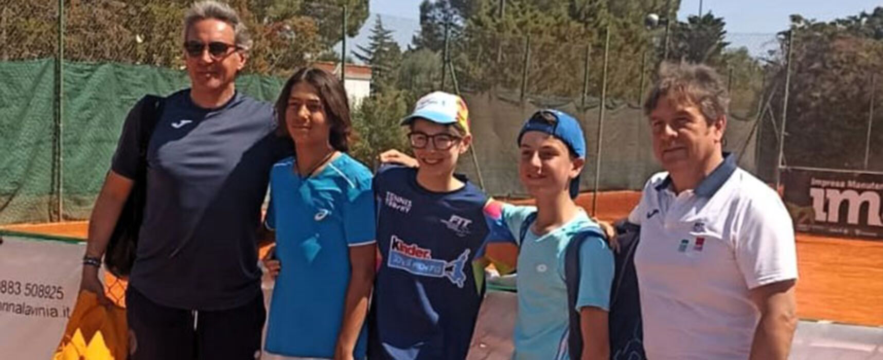 Titolo provinciale per i ragazzi della “Battisti-Ferraris” ai Campionati Studenteschi di Tennis