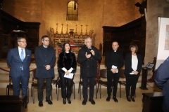 Cerimonia Coro Ligneo con Vittorio Sgarbi